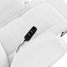 Poltrona do Papai Reclinável Massageadora Elétrica com Usb Simon F05 Corano Branco - Lyam Decor - 9