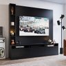 Home/Estante Para TV 180x146cm 3 Portas 3 Prat. e Nichos Lat - 1