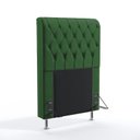 Ver imagem 2 de Kit Cabeceira Estofada Decorativa Cama Box Bellatrix 90 Para Cama de Solteiro Calçadeira Sagitarius