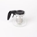 Ver imagem 3 de Chaleira de Vidro 350ml - Preta