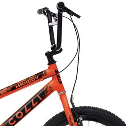 Bicicleta Max Boy Cross Aro 20 Freio V-brake 1 Marcha Laranja Neon - Colli Bike - 2 Bicicleta Max Boy Cross Aro 20 Freio V-brake 1 Marcha Laranja Neon - Colli Bike - 2