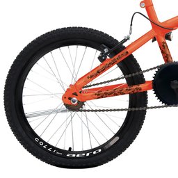 Bicicleta Max Boy Cross Aro 20 Freio V-brake 1 Marcha Laranja Neon - Colli Bike - 3 Bicicleta Max Boy Cross Aro 20 Freio V-brake 1 Marcha Laranja Neon - Colli Bike - 3