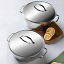 Ver imagem 5 de Caçarola Funda Allegra Aço Inox Fundo Triplo Fogões de Indução 18 Cm 2,2l - Tramontina 62654181