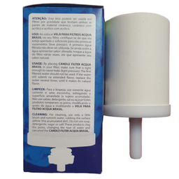 Kit 04 Un Vela Acqua Brasil Tradicional P/ Filtros Gravidade - 4