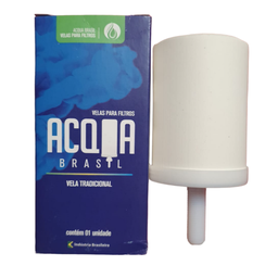 Kit 04 Un Vela Acqua Brasil Tradicional P/ Filtros Gravidade - 2