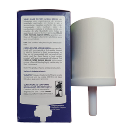 Kit 04 Un Vela Acqua Brasil Tradicional P/ Filtros Gravidade - 3
