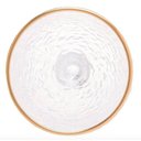 Ver imagem 2 de Taça de Água Cristal com Fio de Ouro 320 Ml - Lyor