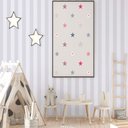 Ver imagem 1 de Papel de Parede Texturizado Listrado Verde Chá Claro - Pp446-1:(1,06m X 15,6m) - Pp446-1