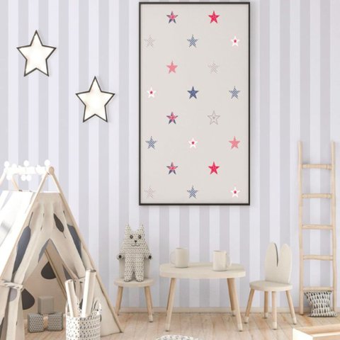 Papel de Parede Texturizado Listrado Verde Chá Claro - Pp446-1:(1,06m X 15,6m) - Pp446-1
