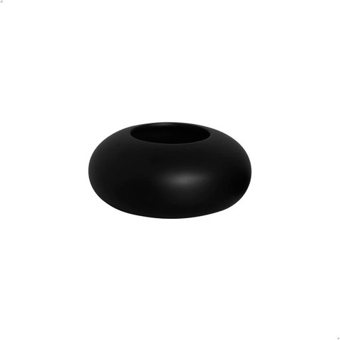 Vaso de Cerâmica Cachepot Grande Fosco para Plantas Artificiais 12x27 Cm