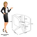 Ver imagem 4 de Poltrona Decorativa Giratória Ma30 Stella Bouclê Pistache - D’Rossi