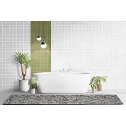 Tapete Passadeira Emborrachada Pvc Antiderrapante 0,65x5,00m Folha Grafite - 4