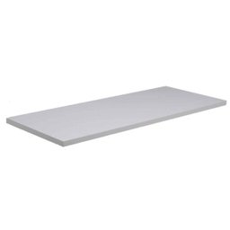 Prateleira Reta Mdf Branca Com Suporte Invisível - 1