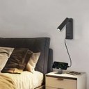 Ver imagem 2 de 4 Arandela Parede Led 3w Direcionável 3000k com Usb Bet68