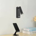 Ver imagem 3 de 4 Arandela Parede Led 3w Direcionável 3000k com Usb Bet68