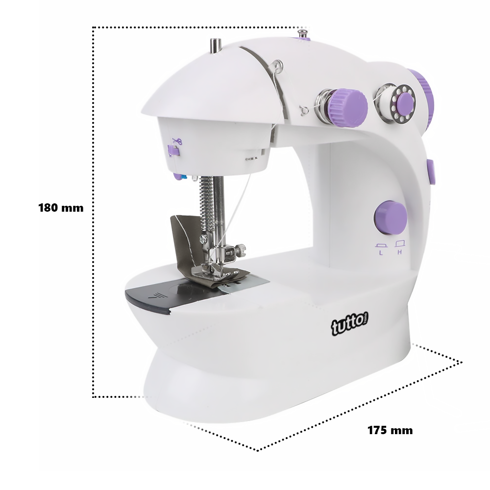 Máquina de Costura Reta Portátil - 7