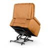 Poltrona do Papai Reclinável Sala de Cinema Madrid Elevação Lift Elétrico Pu Whisky G26 - 4
