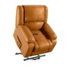 Poltrona do Papai Reclinável Sala de Cinema Madrid Elevação Lift Elétrico Pu Whisky G26 - 8