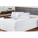 Ver imagem 1 de Protetor de Colchão Impermeável Matelado Solteiro - Branco