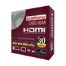 Cabo Hdmi 30 Metros 2.0 4k 3d 1080p Hdmi-5030 Brasforma - 1