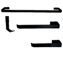 Ver imagem 2 de Kit de Acessórios para Banheiro – 4 Peças Design Clean e Durabilidade - Preto