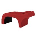 Ver imagem 3 de Maca Salão de Beleza Para Esteticista Charme e Puff Escada Estofada 190x70cm Suede - Desk Design Ver