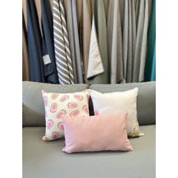 Kit C/ 3 Capas de Almofadas Decorativas para Páscoa para Sofá 100% Algodão - 43x43cm e 30x50cm - 2