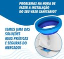 Ver mais imagens de Anel Vedação com Guia para Vaso Sanitário de Qualidade Roco