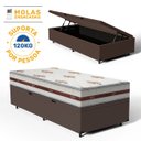 Ver imagem 2 de Cama Box Baú com Colchão de Molas Ensacadas Anjos Classic Solteiro 88cm