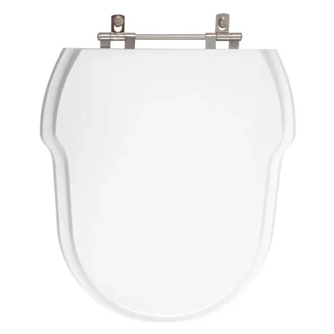 Tampa de Vaso em MDF Hampton Branco para bacia Incepa