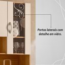 Ver imagem 4 de Armário de Cozinha Compacta 8 Portas 2 Gavetas Golden - Freijó/soft