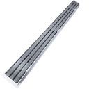 Ver imagem 2 de Ralo Linear Seca Box 60cm x 5cm Inox Trilho Escovado Coletor Branco e Tela