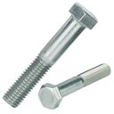 Ver imagem 1 de PARAFUSO SEXTAVADO RP DIN931 M16 X 130 ZINCO BRANCO - 10PÇS