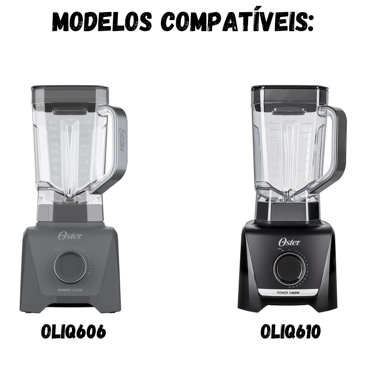 Tampa Completa para Copo Liquidificador Oster Oliq610 1400w - 9