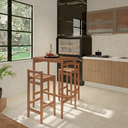 Ver imagem 3 de Conjunto Bistrô Mesa e Duas Banquetas