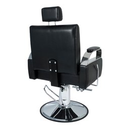 Cadeira Hidráulica Reclinável Barbeiro Salão Pelegrin PEL-6413 Preto - 5