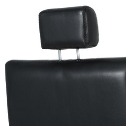 Cadeira Hidráulica Reclinável Barbeiro Salão Pelegrin PEL-6413 Preto - 7