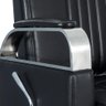 Cadeira Hidráulica Reclinável Barbeiro Salão Pelegrin PEL-6413 Preto - 9