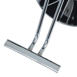 Cadeira Hidráulica Reclinável Barbeiro Salão Pelegrin PEL-6413 Preto - 8
