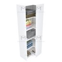 Ver imagem 4 de MÓDULO DE CANTO PARA CLOSET A185 M292.B (LOJA, CLOSET, CANTO) MUNDI MOVEIS