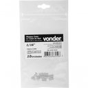 Ver imagem 2 de Prensa Cabo P/ Cabos de Aço de 1/16'' 10pçs