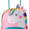 Mochila Infantil com Rodinhas Unicórnio- Rosa - 3