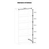 Armario Multiuso Grande 02 Portas 100% Mdf Móveis Rimo Branco - 4
