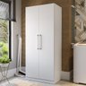 Armario Multiuso Grande 02 Portas 100% Mdf Móveis Rimo Branco - 1