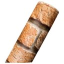 Ver imagem 1 de Papel Parede Decorativo Alltak Lavável Todos Modelos 60cmx1m - Tijolo Vermelho