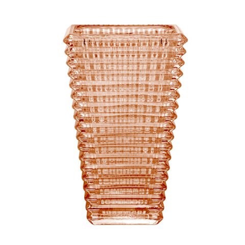 Vaso de Cristal Maya Âmbar Metalizado 16,5cm x 12cm x 27,5cm | Casa Del Grande