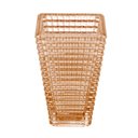 Ver imagem 3 de Vaso de Cristal Maya Âmbar Metalizado 16,5cm x 12cm x 27,5cm | Casa Del Grande