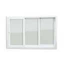 Ver imagem 1 de Janela Pvc 3 Folhas Móveis Redução Acústica - 120x240