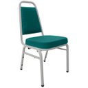 Ver imagem 1 de Cadeira Empilhável para Auditórios Linha Hotel Plus Verde