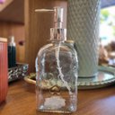 Ver imagem 2 de Saboneteira Porta Sabonete Líquido Vidro Clear Coração Relevo 500ml - Tuut